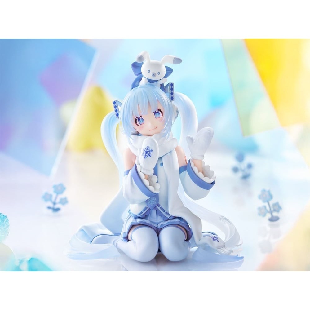 FuRyu Hatsune Miku Snow Miku 2024 Figure New Winter Noodle Stopper US Seller
